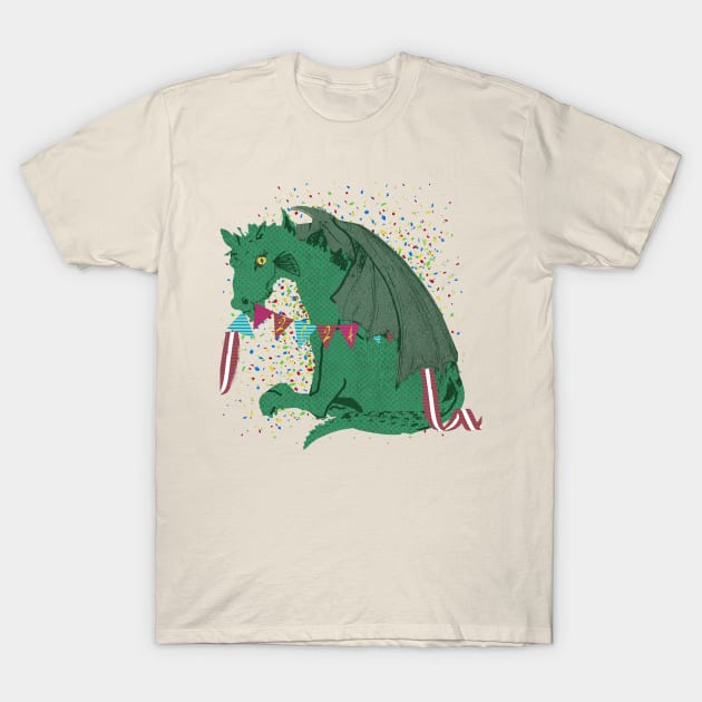 Limited time - 2024 Hand-drawn Wood Dragon 3 T-Shirt by Eejee Art